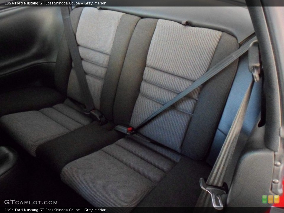 Grey Interior Photo for the 1994 Ford Mustang GT Boss Shinoda Coupe #50324202