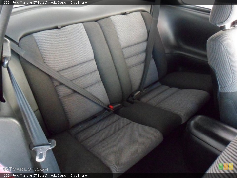Grey Interior Photo for the 1994 Ford Mustang GT Boss Shinoda Coupe #50324229
