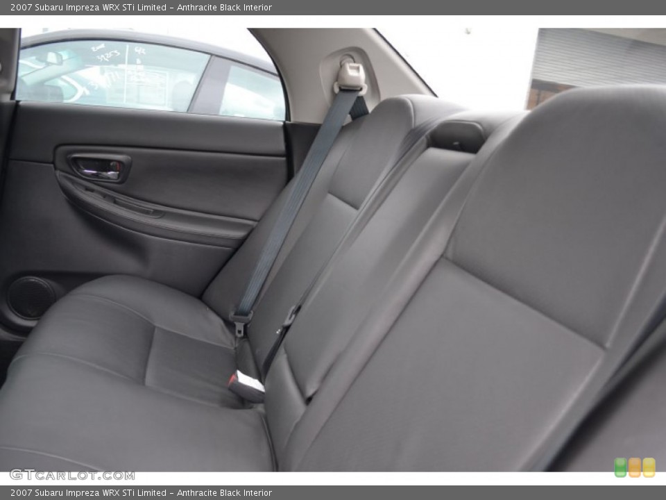 Anthracite Black Interior Photo for the 2007 Subaru Impreza WRX STi Limited #50326335
