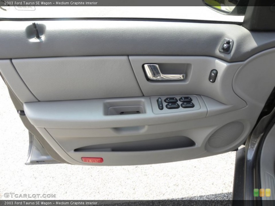 Medium Graphite Interior Door Panel for the 2003 Ford Taurus SE Wagon #50326683