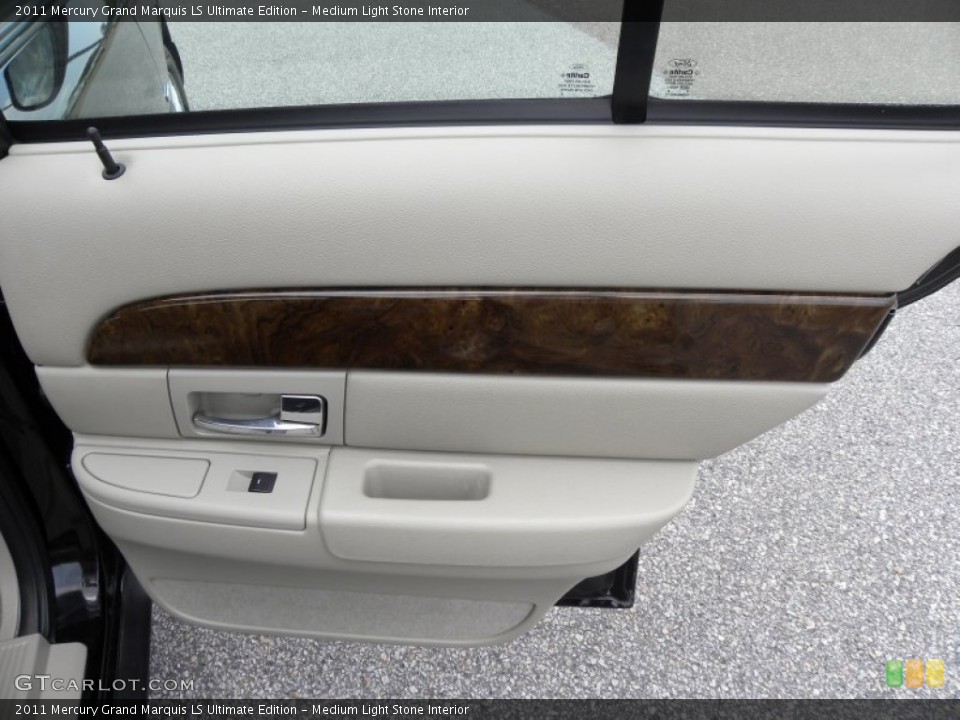 Medium Light Stone Interior Door Panel for the 2011 Mercury Grand Marquis LS Ultimate Edition #50327421