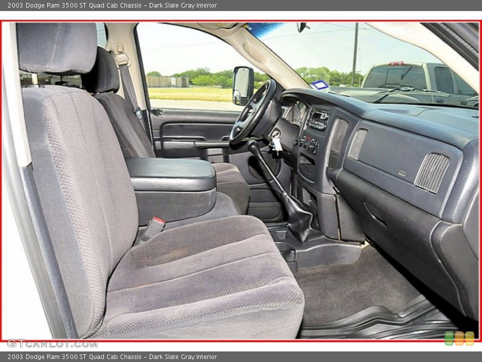 Dark Slate Gray Interior Photo for the 2003 Dodge Ram 3500 ST Quad Cab Chassis #50328540