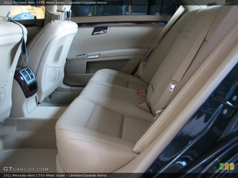 Cashmere/Savanah Interior Photo for the 2011 Mercedes-Benz S 550 4Matic Sedan #50328612