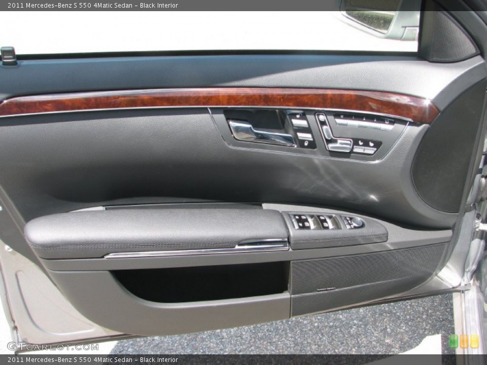 Black Interior Door Panel for the 2011 Mercedes-Benz S 550 4Matic Sedan #50328825