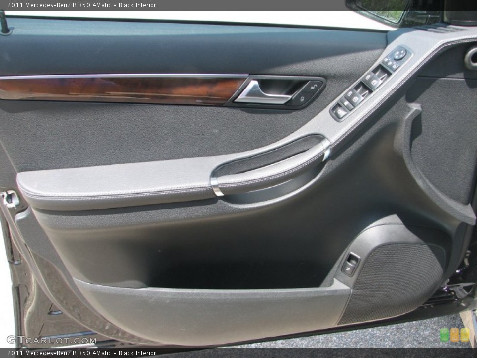 Black Interior Door Panel for the 2011 Mercedes-Benz R 350 4Matic #50328855