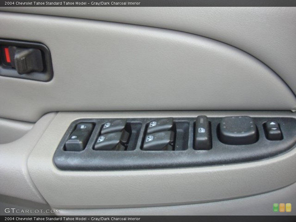 Gray/Dark Charcoal Interior Controls for the 2004 Chevrolet Tahoe  #50330645