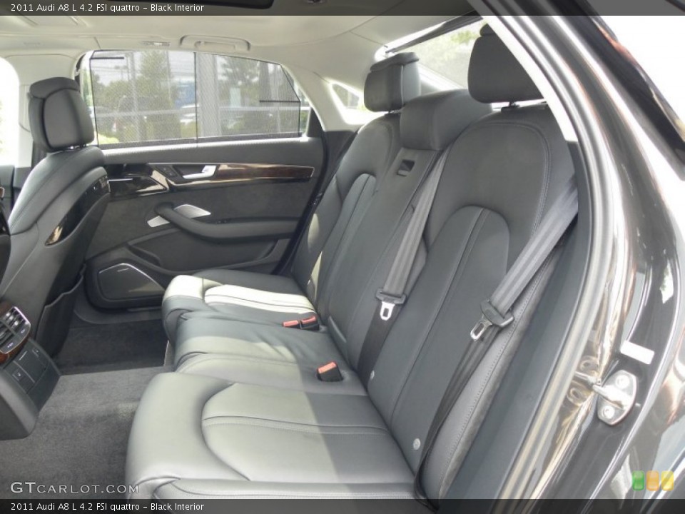 Black Interior Photo for the 2011 Audi A8 L 4.2 FSI quattro #50331794