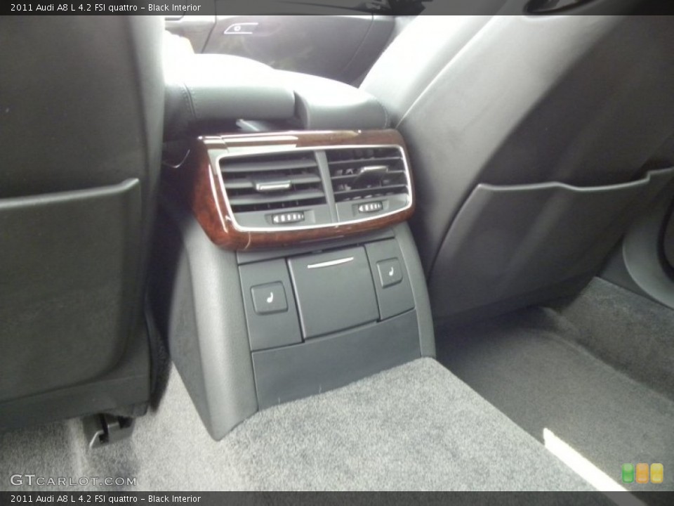 Black Interior Controls for the 2011 Audi A8 L 4.2 FSI quattro #50331824