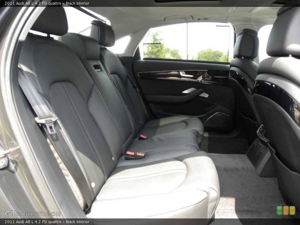 Black Interior Photo for the 2011 Audi A8 L 4.2 FSI quattro #50331881
