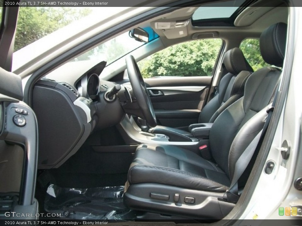 Ebony Interior Photo for the 2010 Acura TL 3.7 SH-AWD Technology #50334995