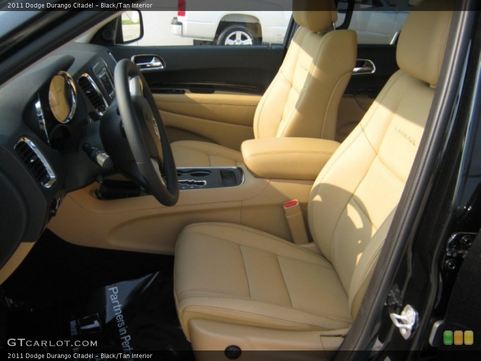 Black/Tan Interior Photo for the 2011 Dodge Durango Citadel #50335004