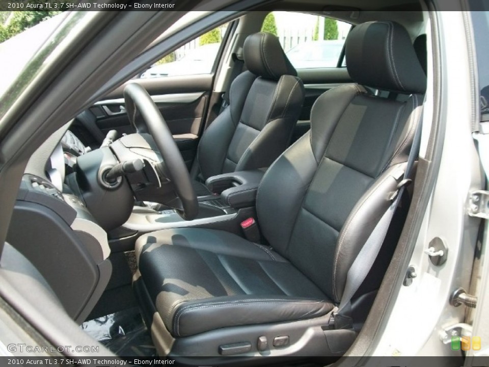Ebony Interior Photo for the 2010 Acura TL 3.7 SH-AWD Technology #50335007