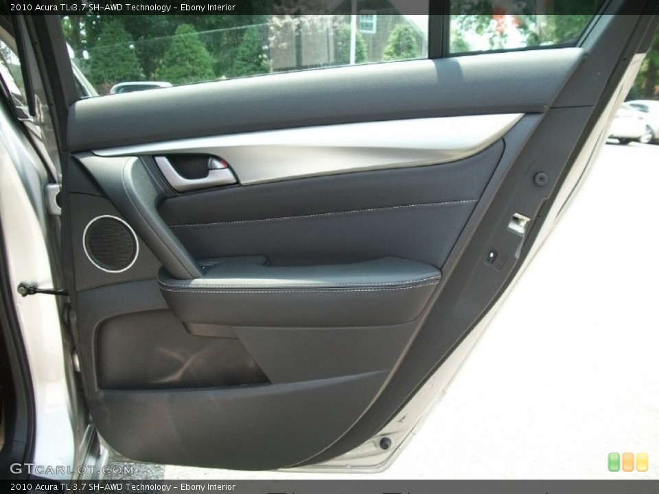 Ebony Interior Door Panel for the 2010 Acura TL 3.7 SH-AWD Technology #50335169