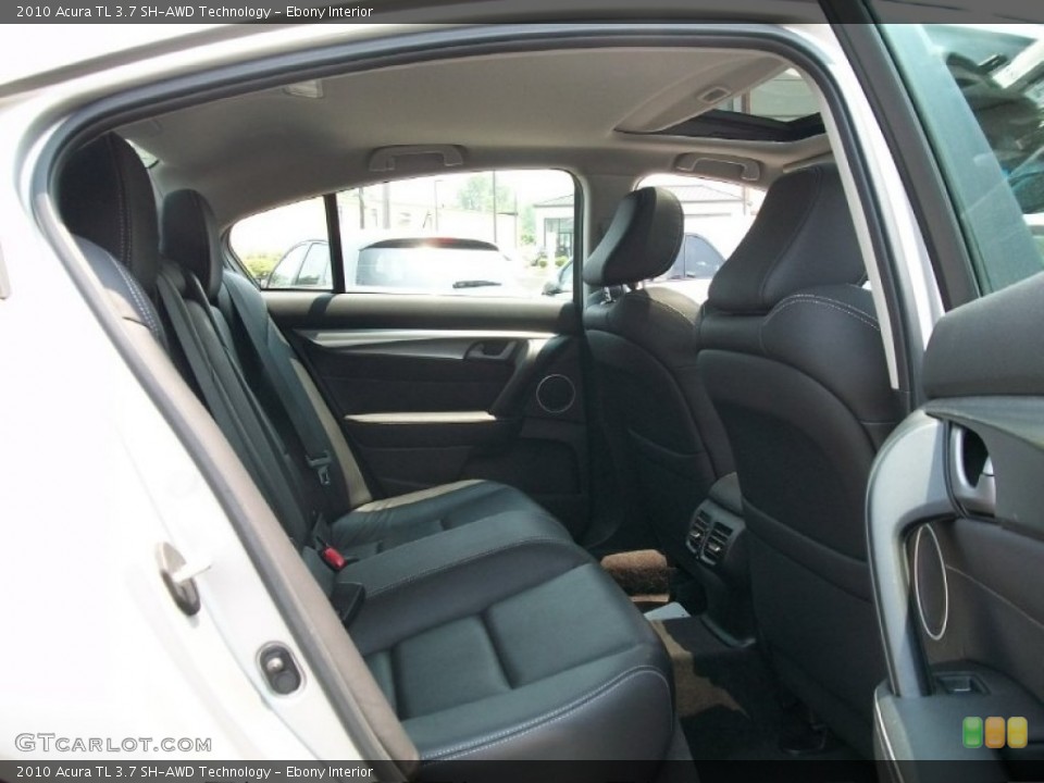 Ebony Interior Photo for the 2010 Acura TL 3.7 SH-AWD Technology #50335187