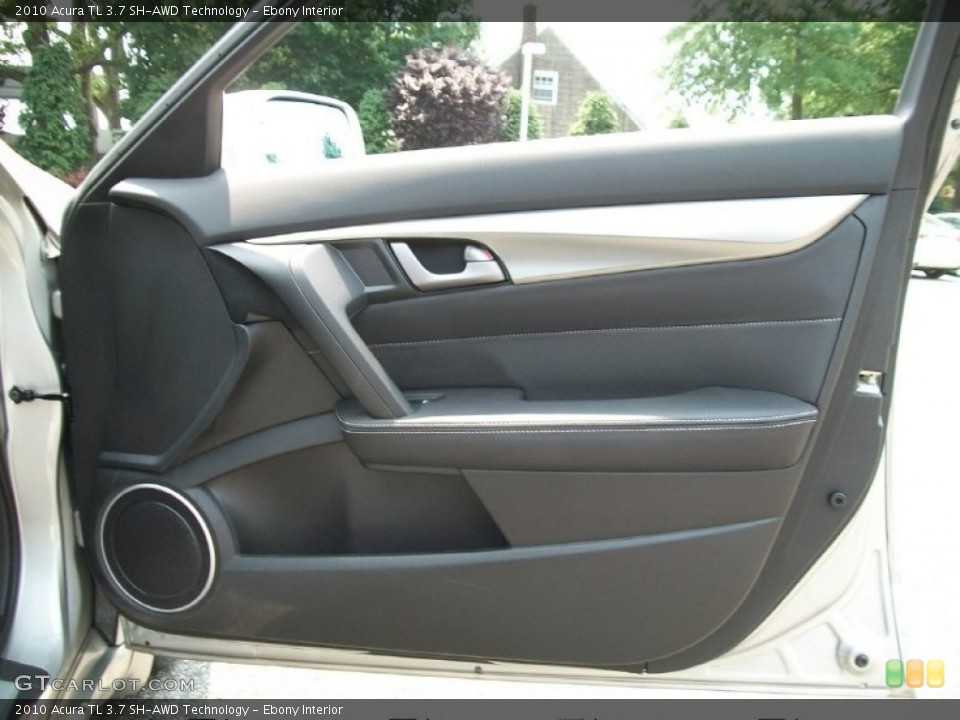 Ebony Interior Door Panel for the 2010 Acura TL 3.7 SH-AWD Technology #50335199