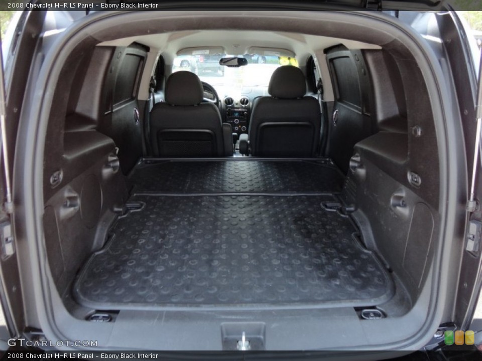 Ebony Black Interior Trunk for the 2008 Chevrolet HHR LS Panel #50337142