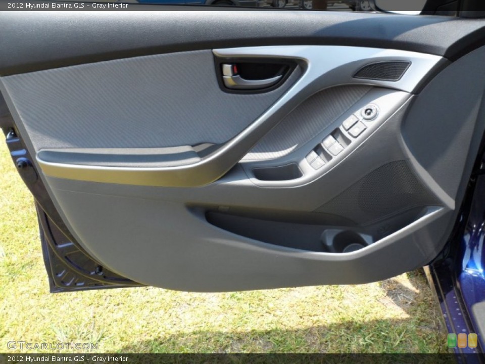Gray Interior Door Panel for the 2012 Hyundai Elantra GLS #50338066