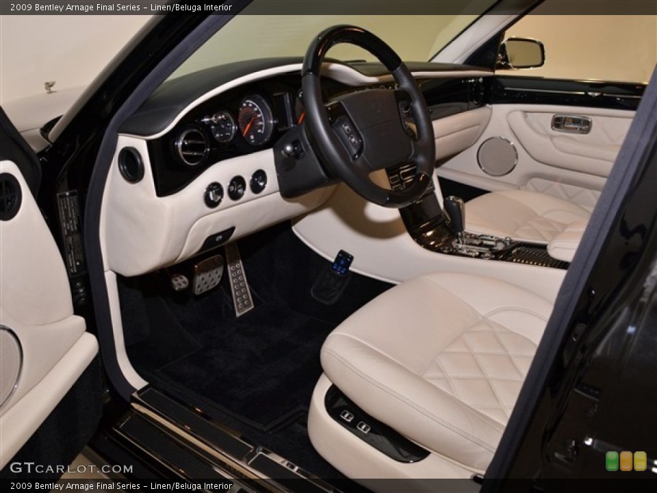 Linen/Beluga Interior Photo for the 2009 Bentley Arnage Final Series #50339306