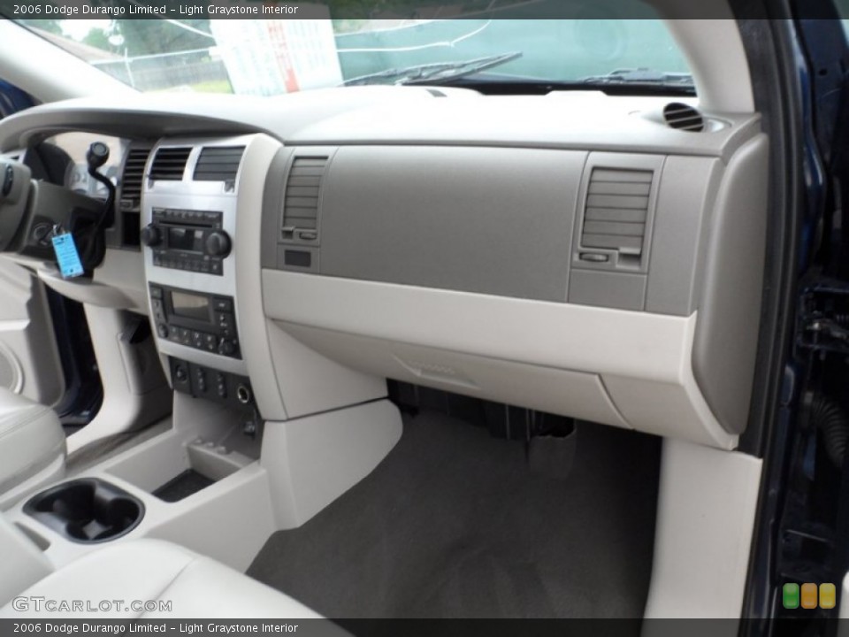 Light Graystone Interior Dashboard for the 2006 Dodge Durango Limited #50340029