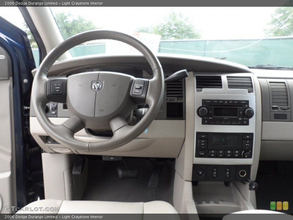 Light Graystone Interior Dashboard for the 2006 Dodge Durango Limited #50340245