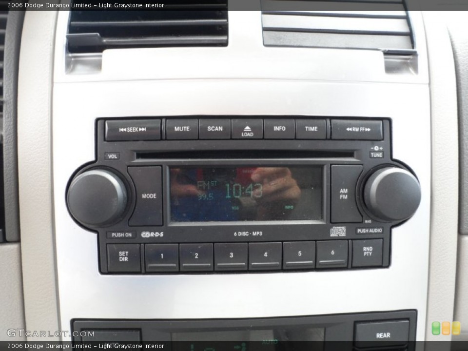 Light Graystone Interior Controls for the 2006 Dodge Durango Limited #50340287