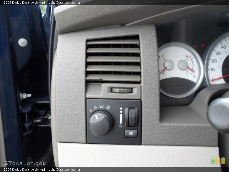 Light Graystone Interior Controls for the 2006 Dodge Durango Limited #50340371
