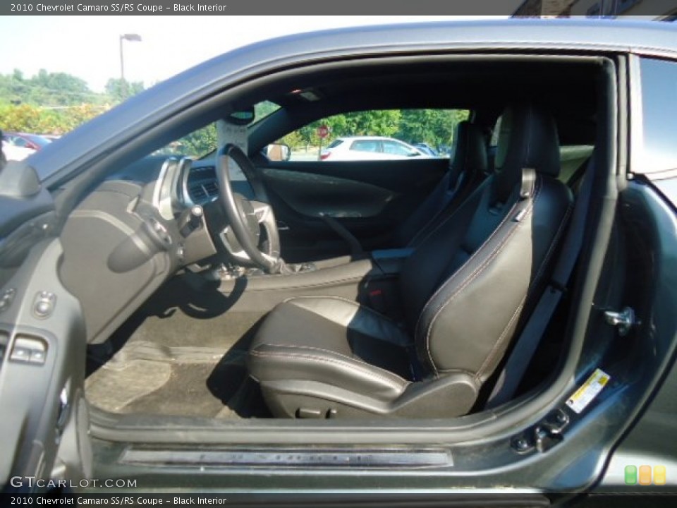 Black Interior Photo for the 2010 Chevrolet Camaro SS/RS Coupe #50343627
