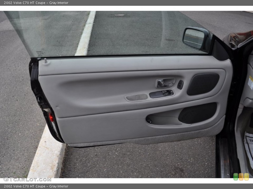 Gray Interior Door Panel for the 2002 Volvo C70 HT Coupe #50345649