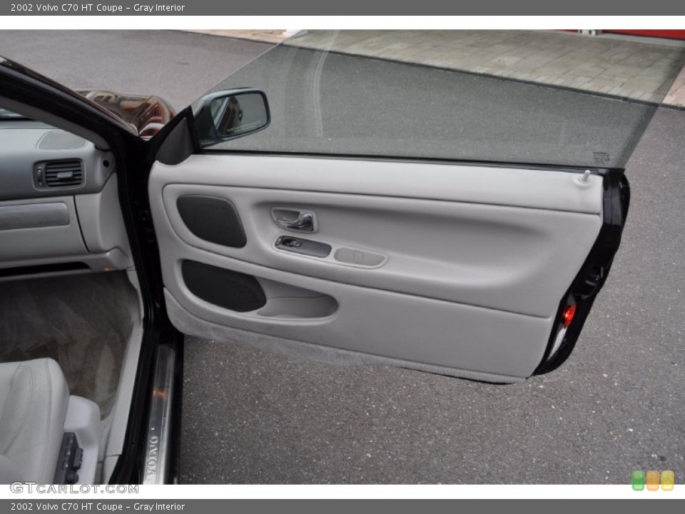 Gray Interior Door Panel for the 2002 Volvo C70 HT Coupe #50345664