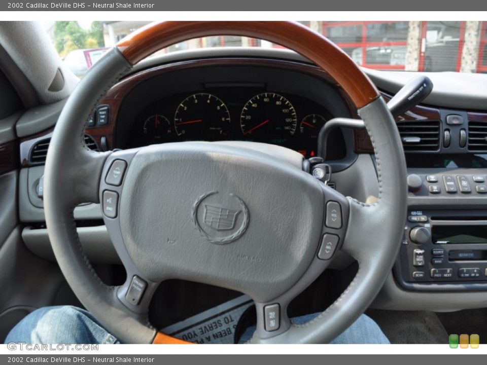 Neutral Shale Interior Steering Wheel for the 2002 Cadillac DeVille DHS #50346407