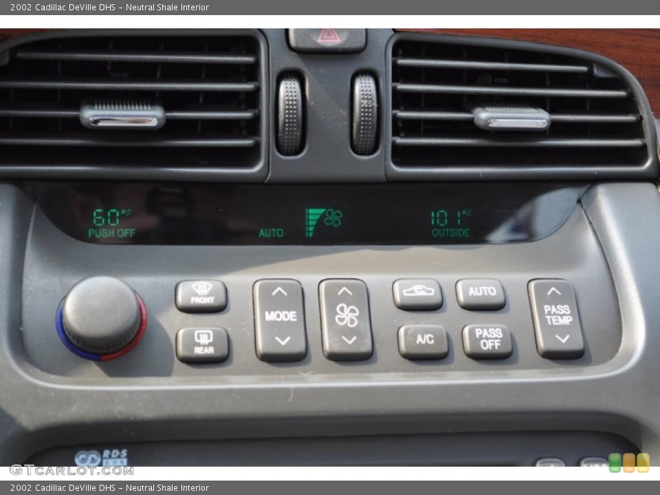 Neutral Shale Interior Controls for the 2002 Cadillac DeVille DHS #50346510