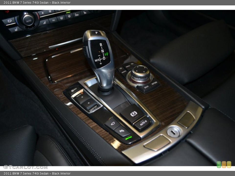 Black Interior Transmission for the 2011 BMW 7 Series 740i Sedan #50348658