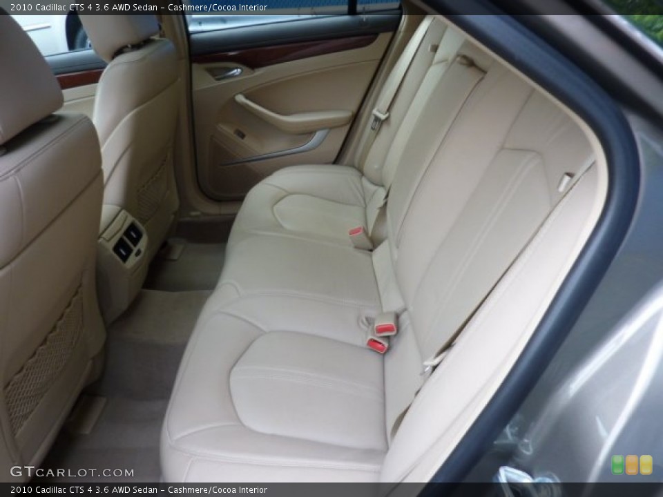 Cashmere/Cocoa Interior Photo for the 2010 Cadillac CTS 4 3.6 AWD Sedan #50349042