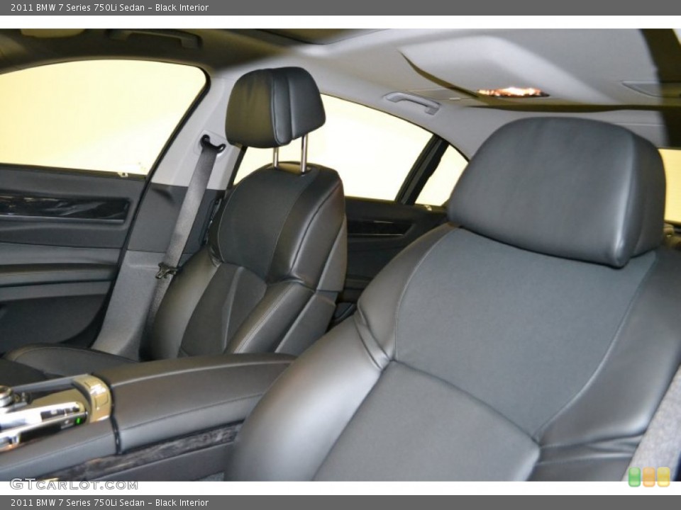 Black Interior Photo for the 2011 BMW 7 Series 750Li Sedan #50349951