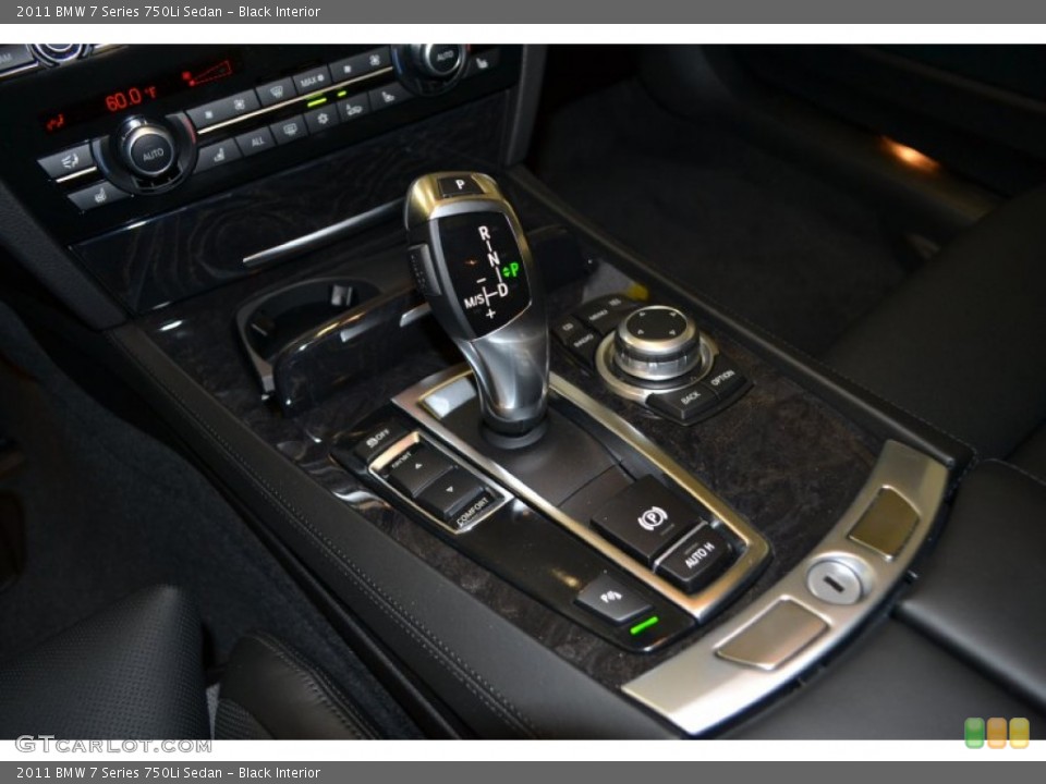 Black Interior Transmission for the 2011 BMW 7 Series 750Li Sedan #50350116