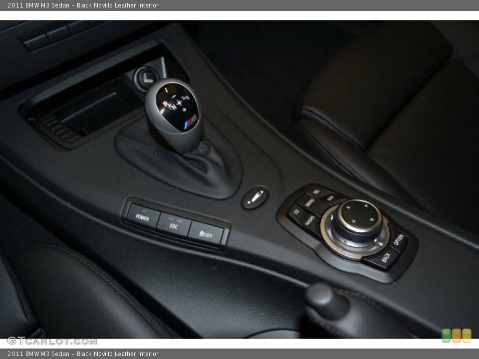 Black Novillo Leather Interior Transmission for the 2011 BMW M3 Sedan #50350466