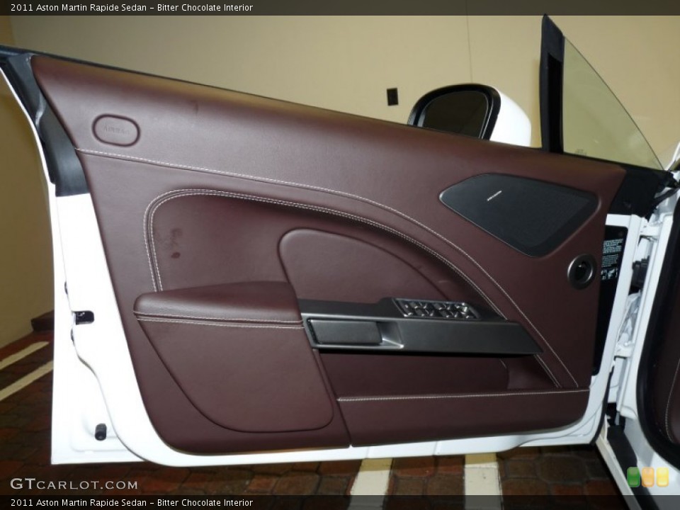 Bitter Chocolate Interior Door Panel for the 2011 Aston Martin Rapide Sedan #50351163