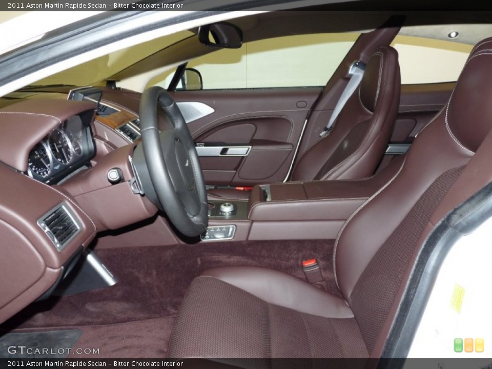 Bitter Chocolate Interior Photo for the 2011 Aston Martin Rapide Sedan #50351178