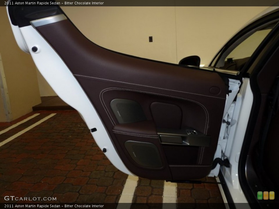 Bitter Chocolate Interior Door Panel for the 2011 Aston Martin Rapide Sedan #50351223