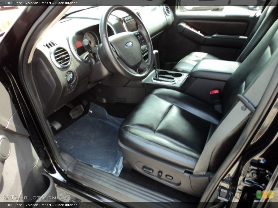 Black Interior Photo for the 2008 Ford Explorer Limited #50353185