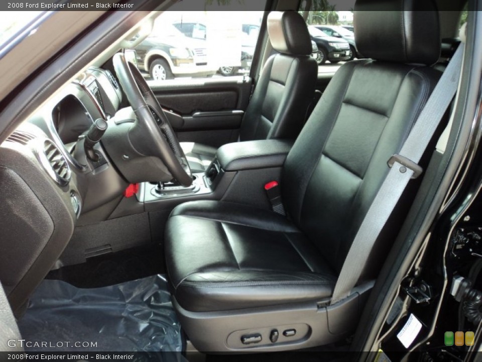 Black Interior Photo for the 2008 Ford Explorer Limited #50353197