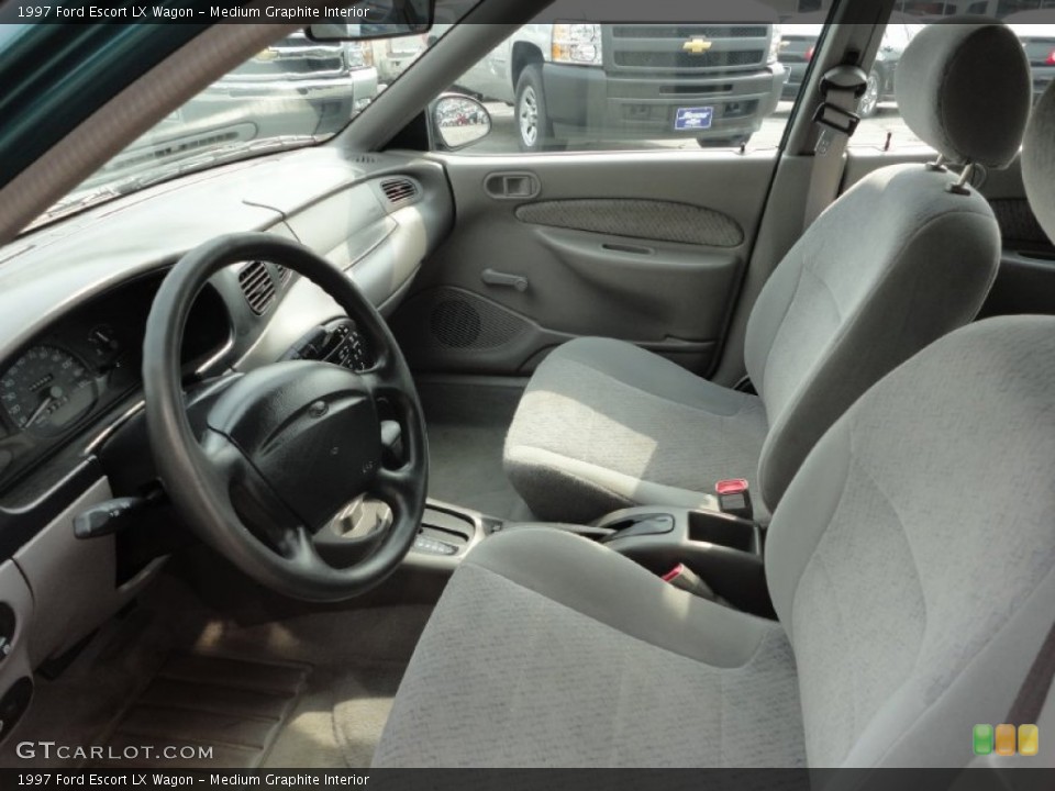 Medium Graphite Interior Photo for the 1997 Ford Escort LX Wagon #50357472