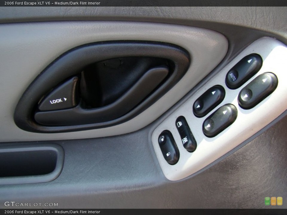 Medium/Dark Flint Interior Controls for the 2006 Ford Escape XLT V6 #50359418