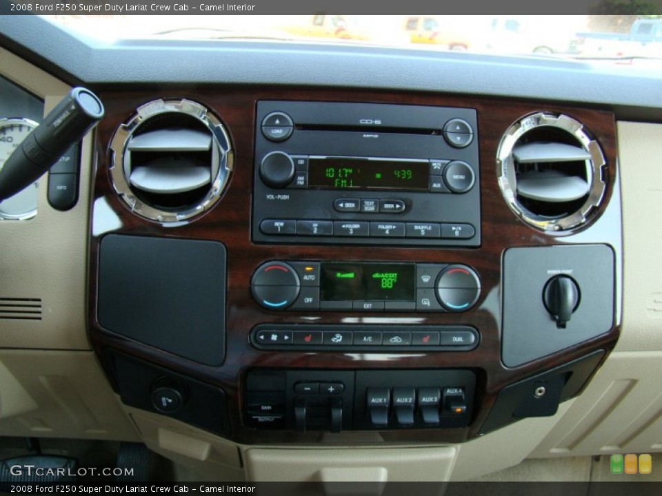 Camel Interior Controls for the 2008 Ford F250 Super Duty Lariat Crew Cab #50360616