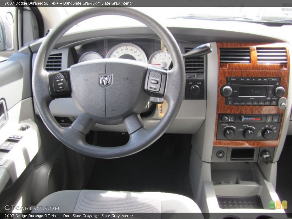Dark Slate Gray/Light Slate Gray Interior Dashboard for the 2007 Dodge Durango SLT 4x4 #50360676