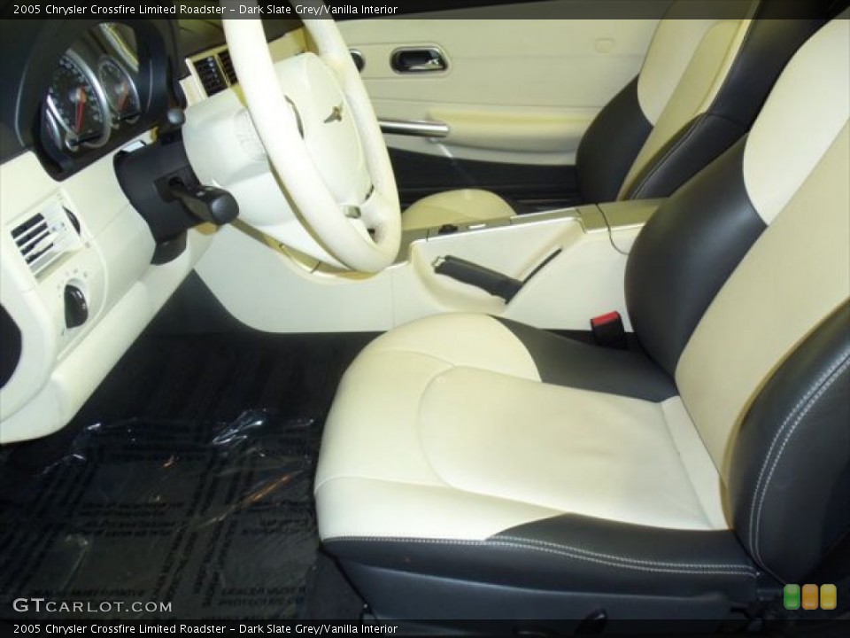 Dark Slate Grey/Vanilla Interior Photo for the 2005 Chrysler Crossfire Limited Roadster #50360736