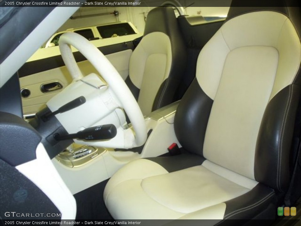 Dark Slate Grey/Vanilla Interior Photo for the 2005 Chrysler Crossfire Limited Roadster #50360754