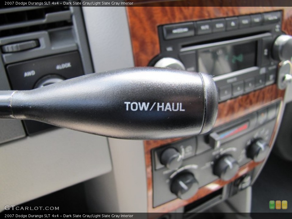 Dark Slate Gray/Light Slate Gray Interior Transmission for the 2007 Dodge Durango SLT 4x4 #50360805