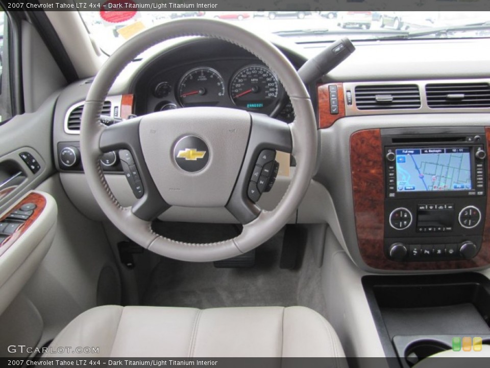 Dark Titanium/Light Titanium Interior Dashboard for the 2007 Chevrolet Tahoe LTZ 4x4 #50361750