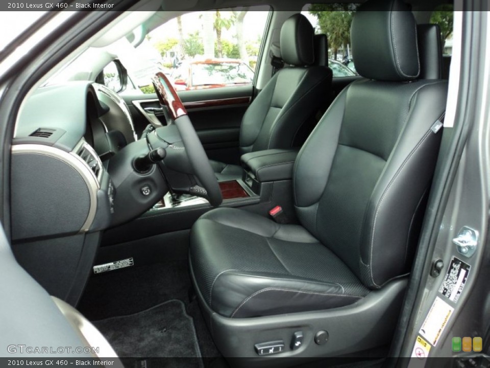 Black Interior Photo for the 2010 Lexus GX 460 #50362917